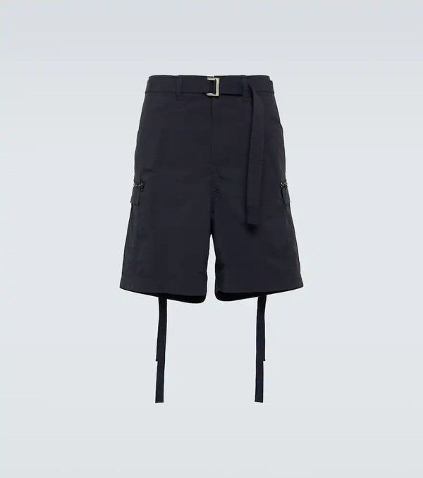  Sacai Sacai Taffetta Bermuda Shorts 