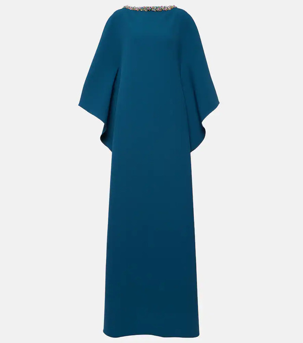  Safiyaa Safiyaa Amarella Embellished Crepe Gown 