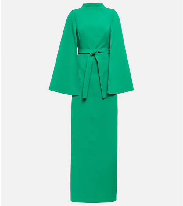  Safiyaa Safiyaa Crepe Maxi Dress 