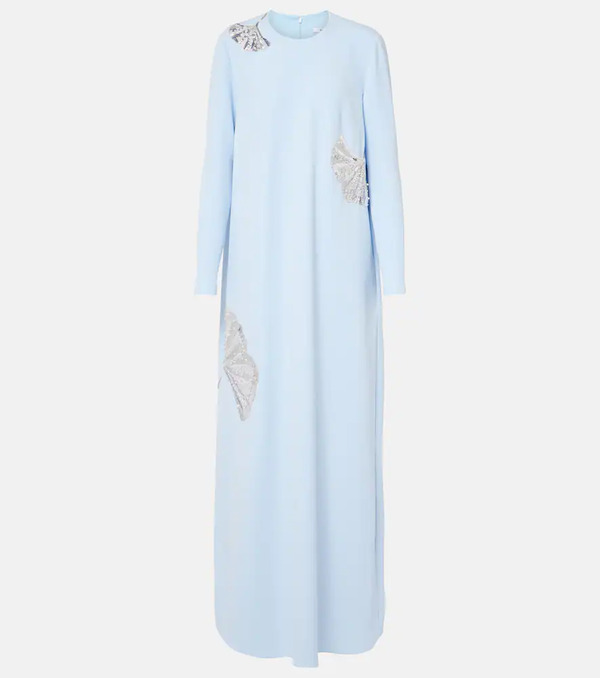  Safiyaa Safiyaa Naima Embellished Crepe Gown 