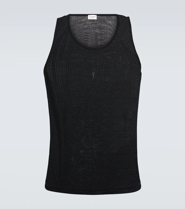  Saint Laurent Saint Laurent Cassandra Wool Tank Top 