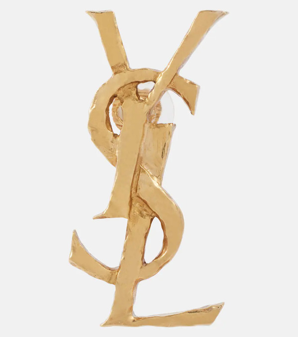 Saint Laurent Saint Laurent Cassandre Clip-on Single Earring 