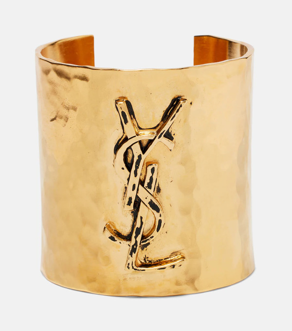  Saint Laurent Saint Laurent Cassandre Cuff Bracelet 