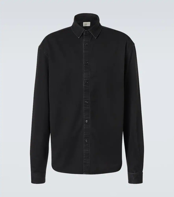  Saint Laurent Saint Laurent Cassandre Denim Shirt 