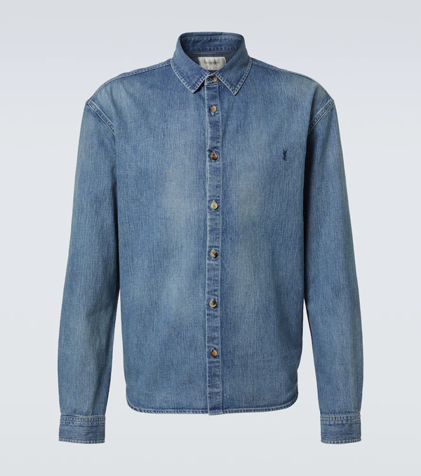  Saint Laurent Saint Laurent Denim Shirt 