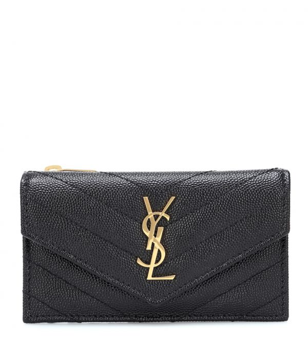  Saint Laurent Saint Laurent Envelope Small Leather Wallet 