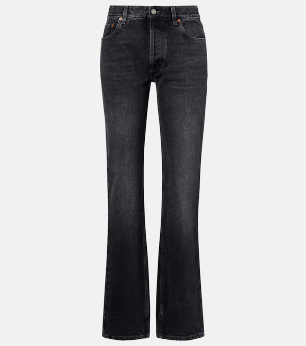  Saint Laurent Saint Laurent Faded Straight Jeans 