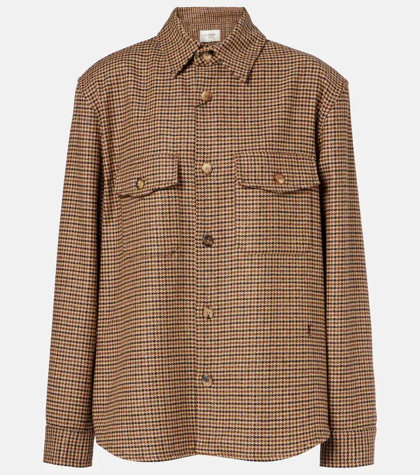  Saint Laurent Saint Laurent Houndstooth Overshirt 