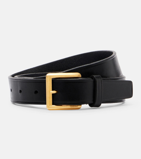  Saint Laurent Saint Laurent Leather Belt 