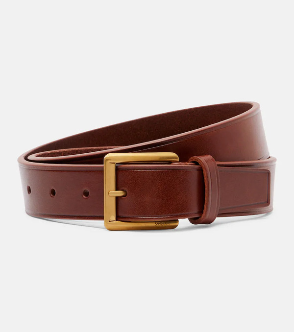  Saint Laurent Saint Laurent Leather Belt 