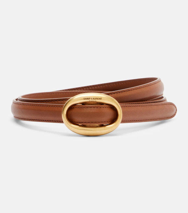  Saint Laurent Saint Laurent Leather Belt 