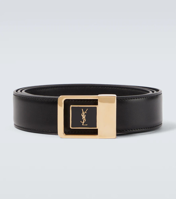  Saint Laurent Saint Laurent Leather Belt 