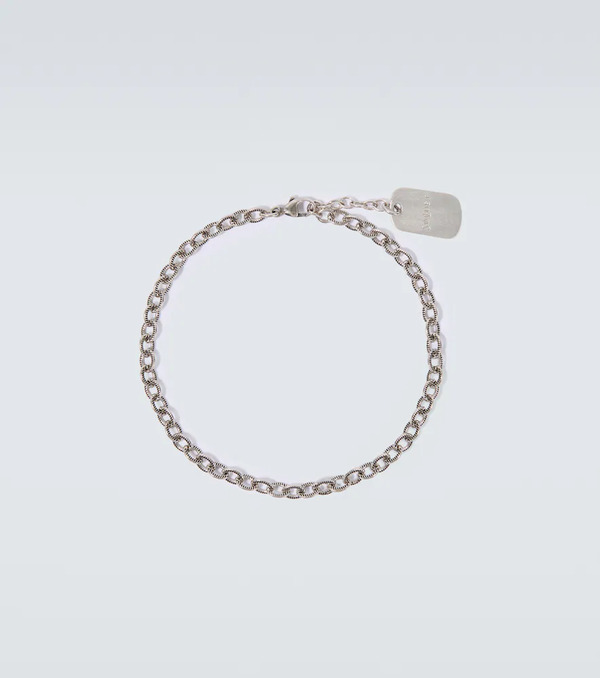  Saint Laurent Saint Laurent Logo Chain Bracelet 