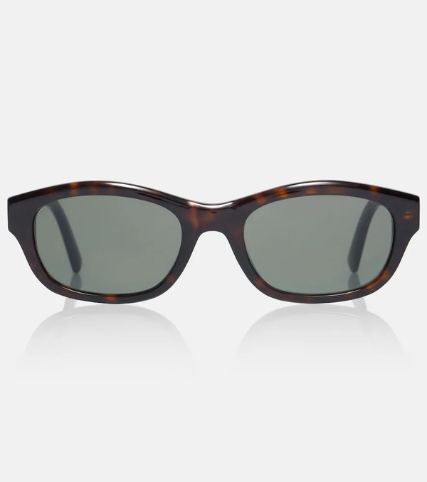  Saint Laurent Saint Laurent Monogram Rectangular Sunglasses 