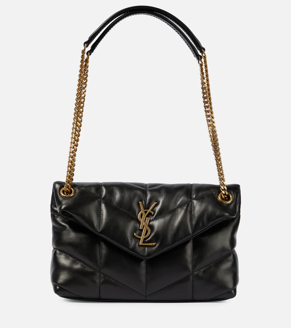  Saint Laurent Saint Laurent Puffer Small Leather Shoulder Bag 