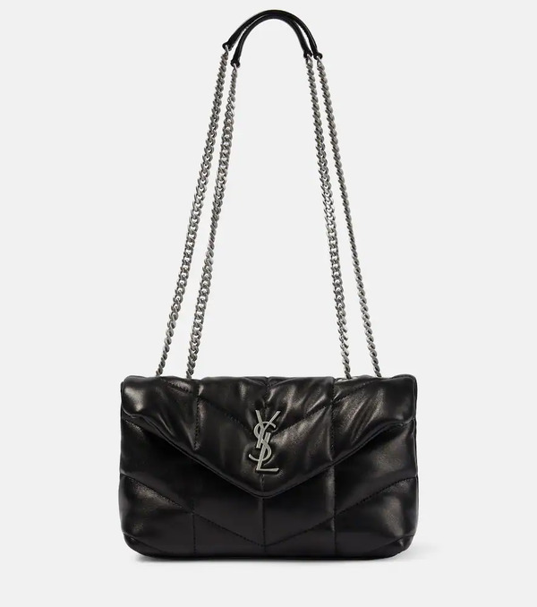 Saint Laurent Saint Laurent Puffer Toy Leather Shoulder Bag 