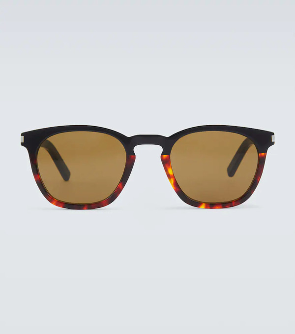  Saint Laurent Saint Laurent Round Acetate Sunglasses 