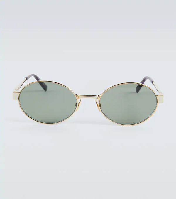  Saint Laurent Saint Laurent Round Sunglasses 