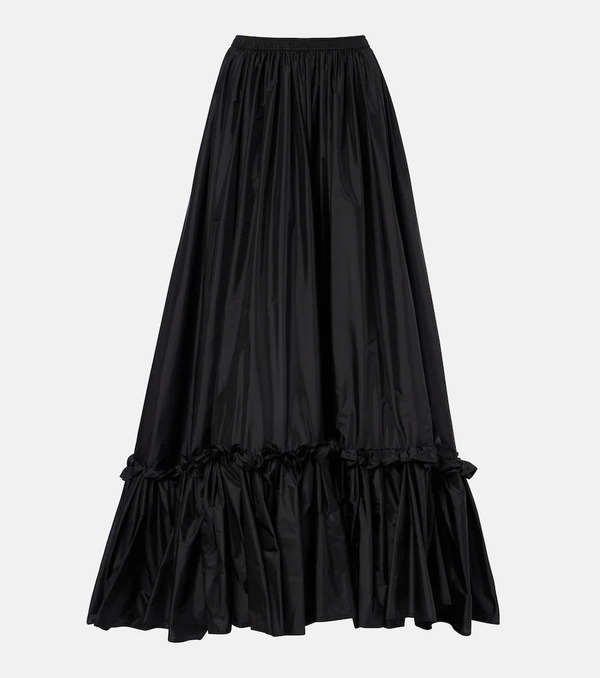  Saint Laurent Saint Laurent Ruffled Maxi Skirt 