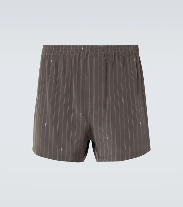  Saint Laurent Saint Laurent Silk Boxer Briefs 