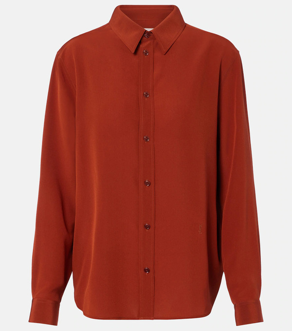  Saint Laurent Saint Laurent Silk Shirt 