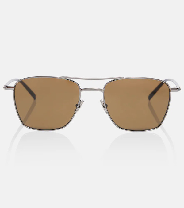  Saint Laurent Saint Laurent Sl 866 Aviator Sunglasses 