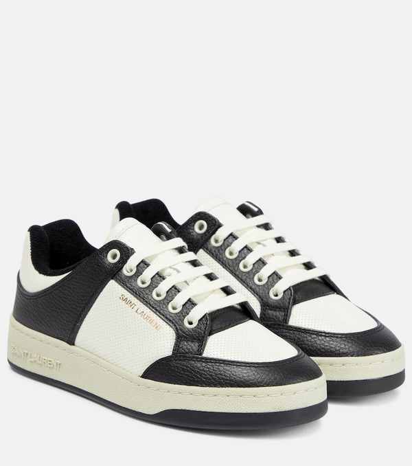  Saint Laurent Saint Laurent Sl/61 Leather Sneakers 