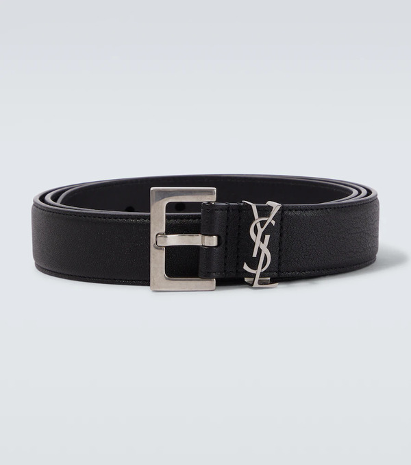  Saint Laurent Saint Laurent Slim Leather Belt 