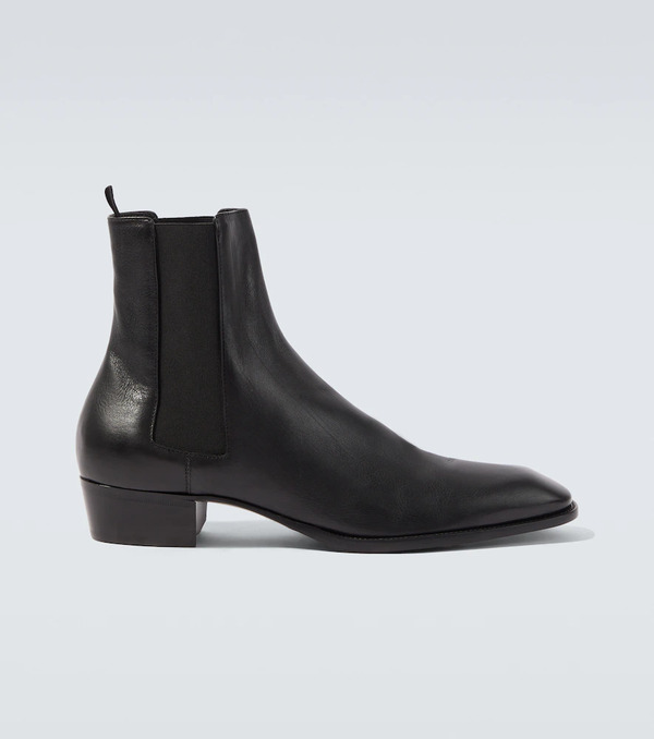  Saint Laurent Saint Laurent Stanton Leather Chelsea Boots 