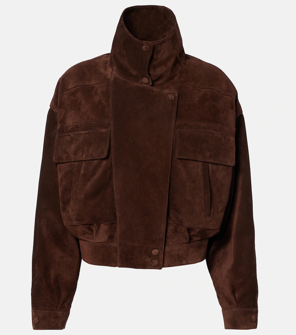  Saint Laurent Saint Laurent Suede Jacket 