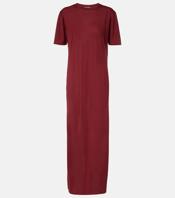  Saint Laurent Saint Laurent Wool Maxi Dress 