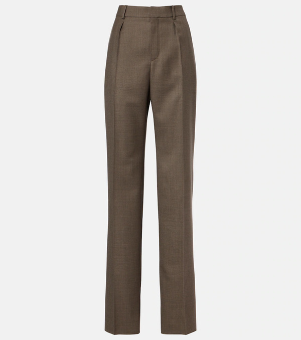  Saint Laurent Saint Laurent Wool Straight Pants 