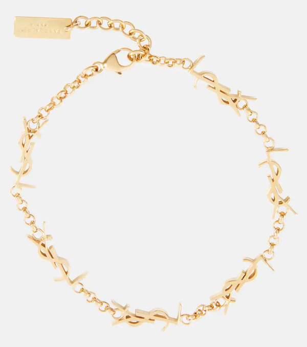  Saint Laurent Saint Laurent Ysl Chain Bracelet 