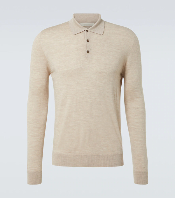  Saman Amel Saman Amel Allen Wool Polo Sweater 