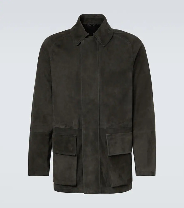  Saman Amel Saman Amel City Suede Jacket 