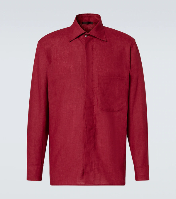  Saman Amel Saman Amel Linen Shirt 