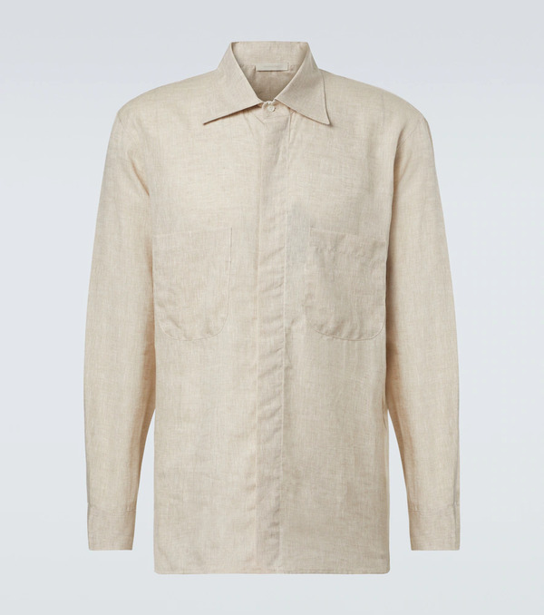  Saman Amel Saman Amel Linen Shirt 
