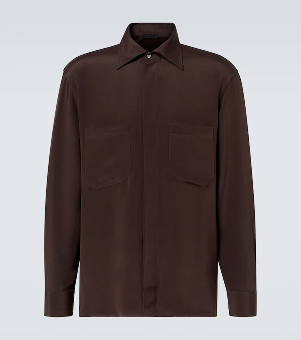  Saman Amel Saman Amel Silk Shirt 