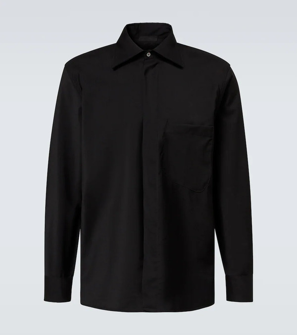  Saman Amel Saman Amel Wool Overshirt 