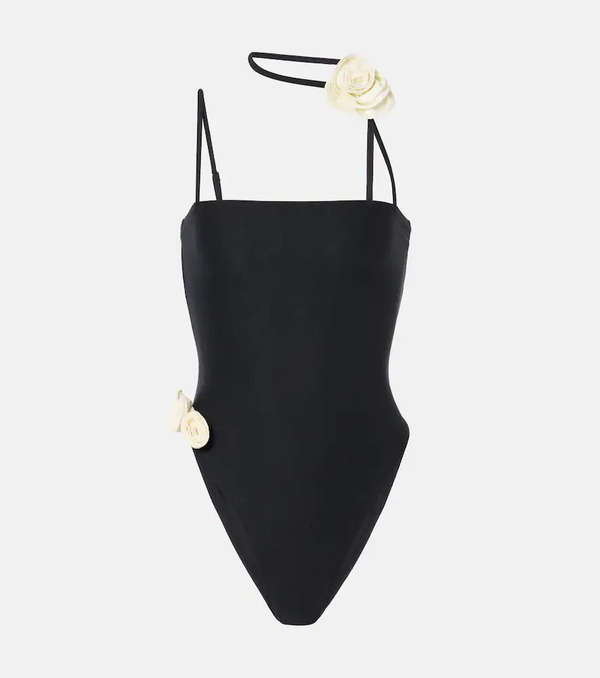  Same Same Floral-applique Swimsuit 