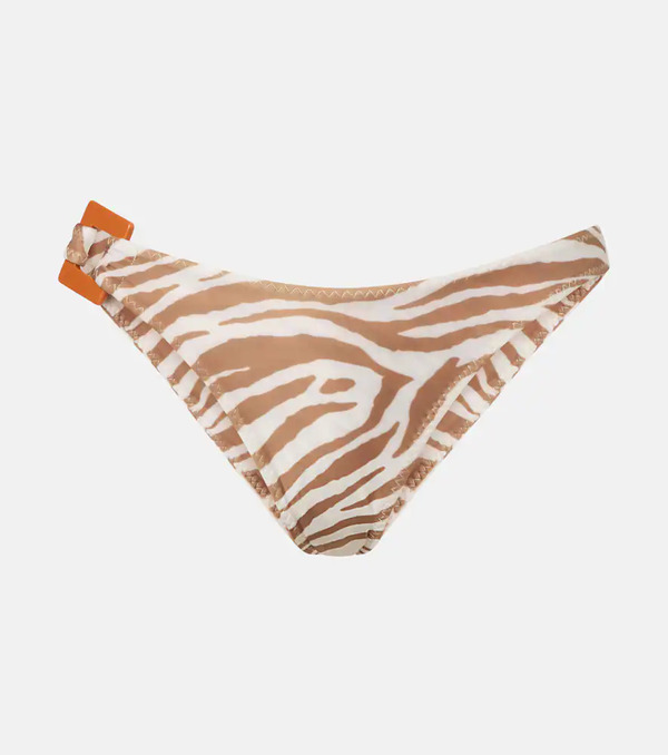  Same Same '90s Zebra-print Bikini Bottoms 