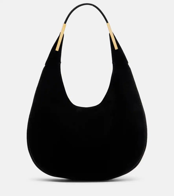  Savette Savette Florence Small Suede Shoulder Bag 