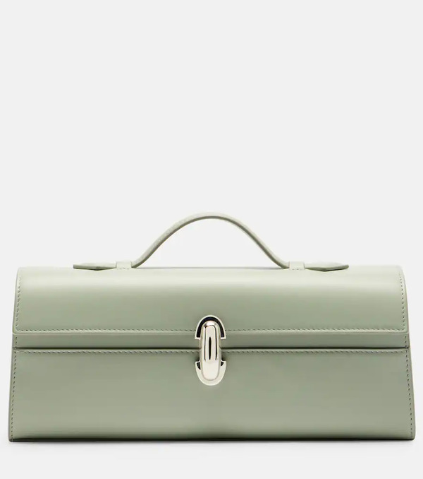  Savette Savette Slim Symmetry Leather Tote Bag 