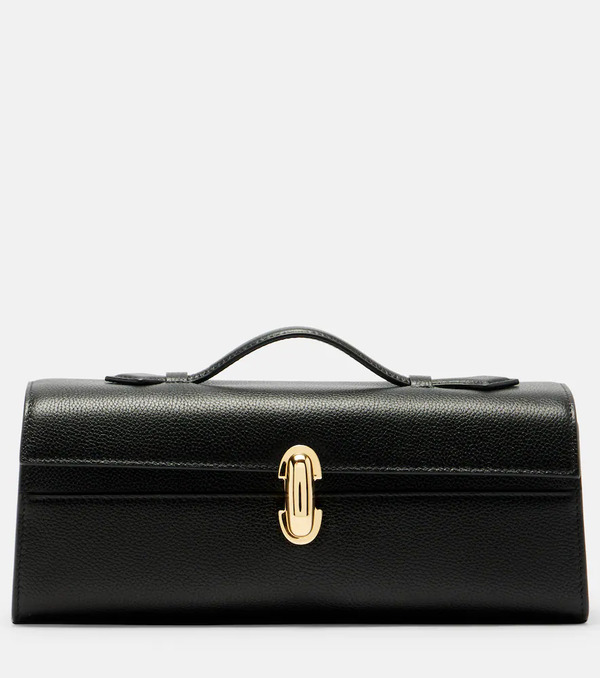 Savette Savette Slim Symmetry Leather Tote Bag 