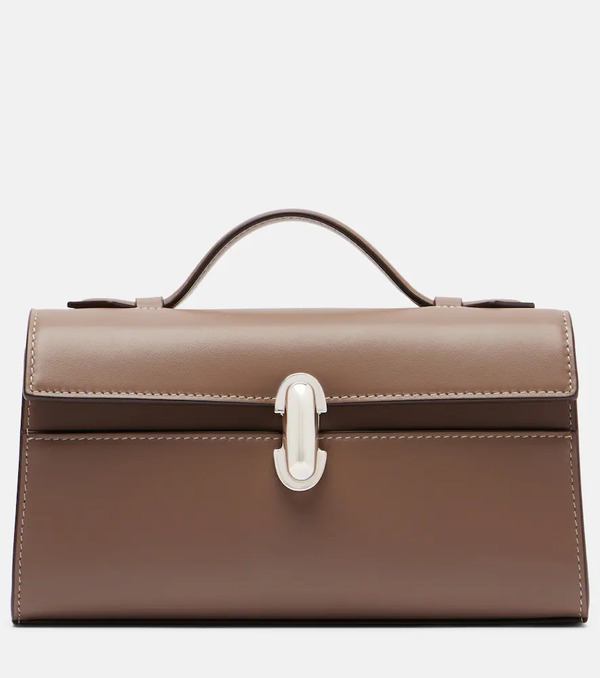  Savette Savette Symmetry Leather Top-handle Bag 