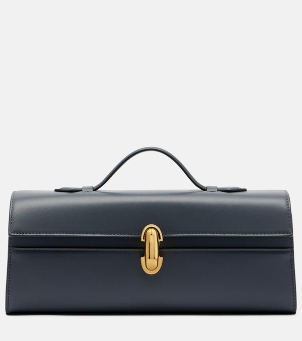  Savette Savette Symmetry Slim Leather Top-handle Bag 