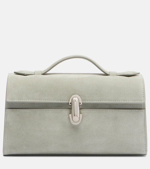  Savette Savette Symmetry Suede Tote Bag 