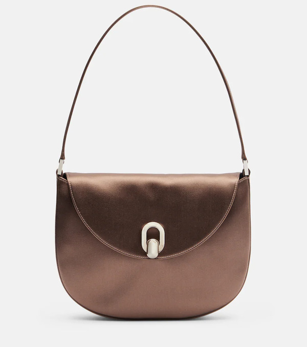  Savette Savette Tondo Small Satin Shoulder Bag 