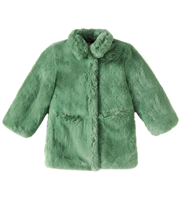  Scotch & Soda Kids Scotch & Soda Kids Faux Fur Coat 
