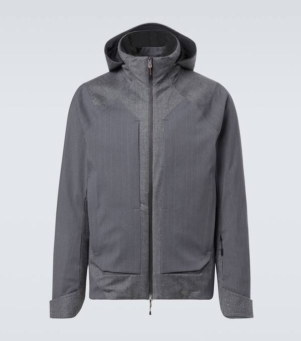  Sease Sease Trace 2.0 Pinstripe Down Jacket 